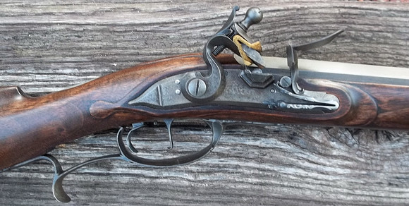 German Jaeger Flintlock Hunting Rifle # 144