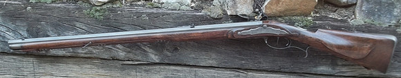 German Jaeger Flintlock Hunting Rifle # 144