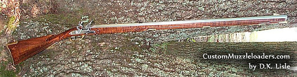 .54 Cailber Isaac Haines Flintlock
