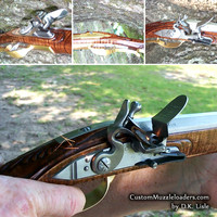 .54 Cailber Isaac Haines Flintlock