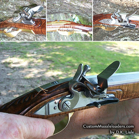 .54 Cailber Isaac Haines Flintlock