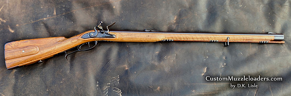 English Walnut .62 Caliber German Jaeger by D.K. Lisle