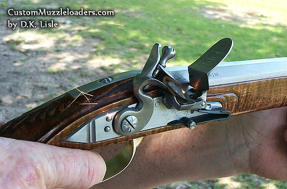 .54 Cailber Isaac Haines Flintlock