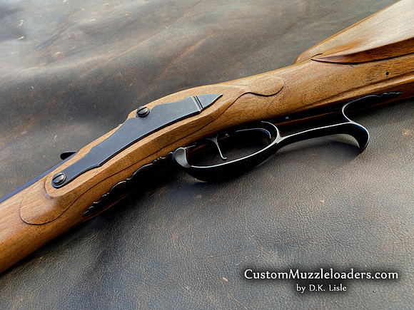 English Walnut .62 Caliber German Jaeger by D.K. Lisle