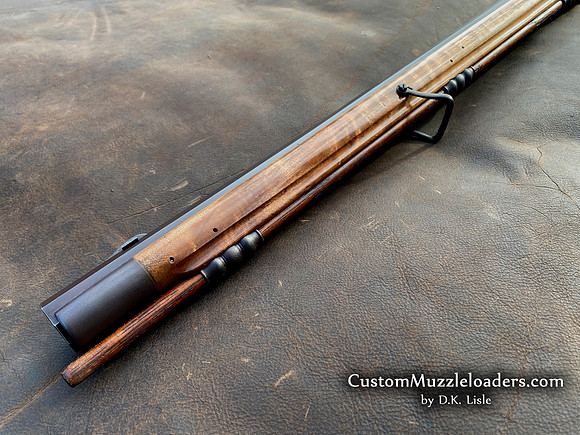 English Walnut .62 Caliber German Jaeger by D.K. Lisle