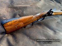 English Walnut .62 Caliber German Jaeger by D.K. Lisle