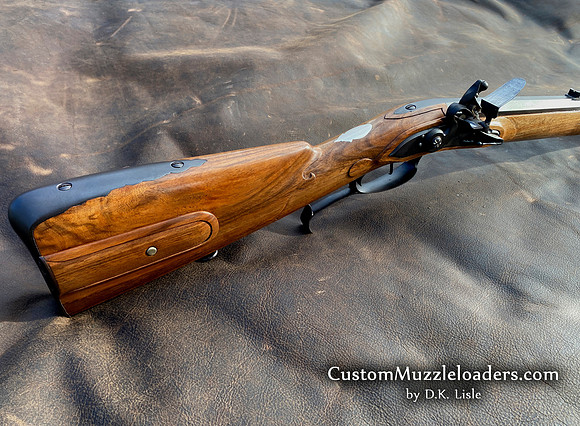 English Walnut .62 Caliber German Jaeger by D.K. Lisle